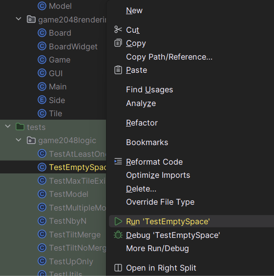 run-test-empty-space